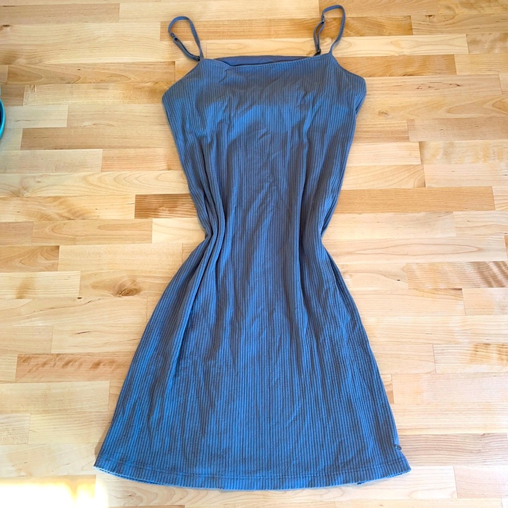 Sage mini dress